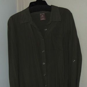 White Stag Blouse Green